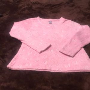 Valentine Pink Heart Sweater